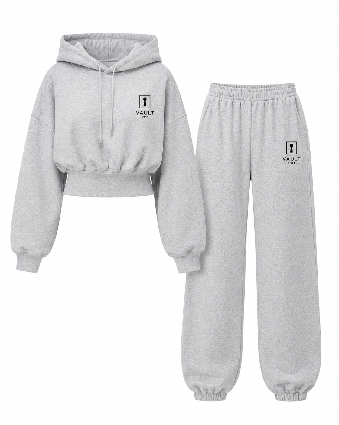 Vault 1311 Women's Cropped Hoodie &amp Jogger Set